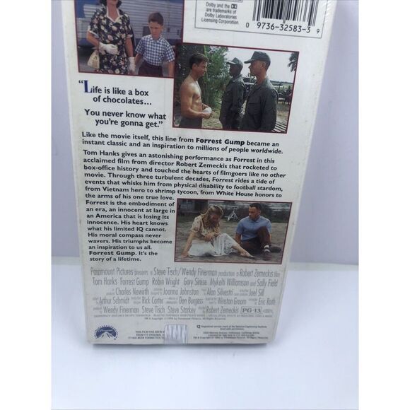 Forrest Gump - Vintage VHS 1995 - Movie Classic - Tom Hanks - Paramount - Picture 5 of 10